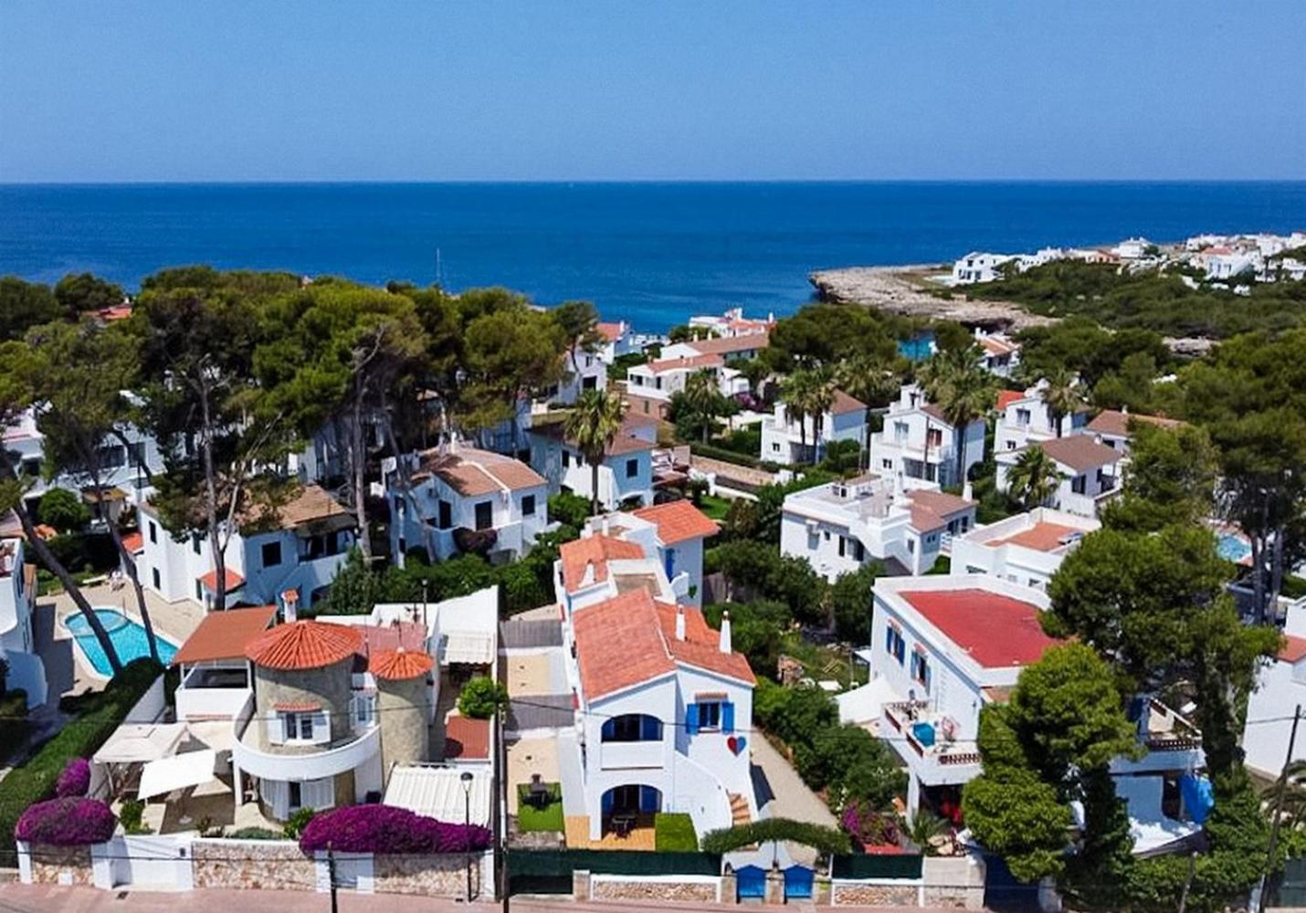 Apartamentos Ciutadella Cala Blanca  Buitenkant foto